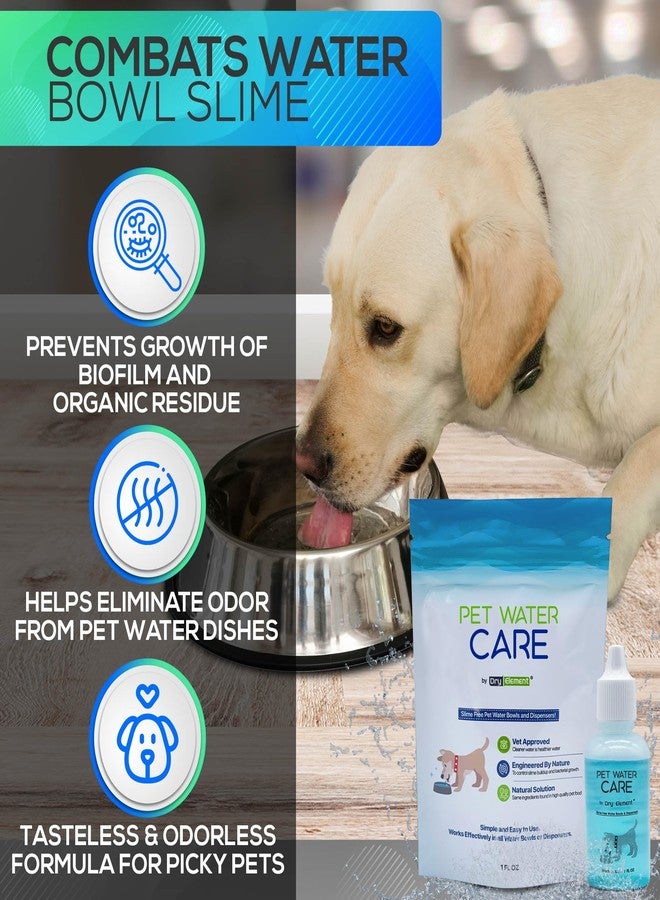 Dry Element Pet Water Care - Dog and Cat Water Additive for Dental and Oral Care - Prevents Pets Water Bowl and Dispenser Fountain Slime - for Fresh Breath and Cleaner, Healthy Teeth - Image 4